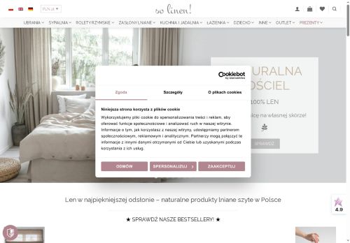 So linen! Monika Różańska Nina Wojciechowska s.c.
